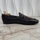 Brixton Horsebit Kingsnake Loafers Black Leather