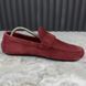 Racetrack Driving Moccasin Red Suede