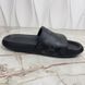 Waterfront Mule Monogram Slide Black