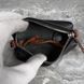 PM Flaneur Crossbody Messenger Leather Signature Canvas With Handmade Keyholder