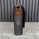 PM Flaneur Crossbody Messenger Leather Signature Canvas With Handmade Keyholder