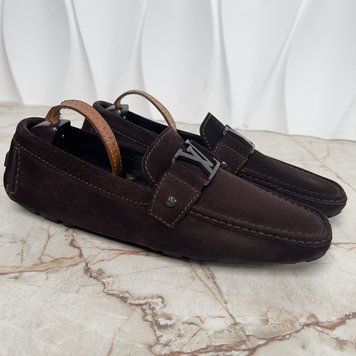 Monte Carlo Moccasins Brown Suede