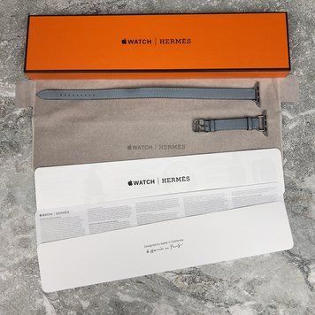 Apple Watch Hermes Blue Leather 41 mm