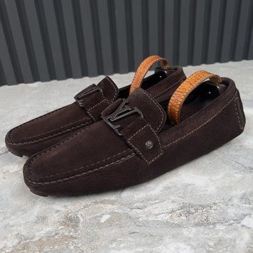 Monte Carlo Moccasins Brown Suede
