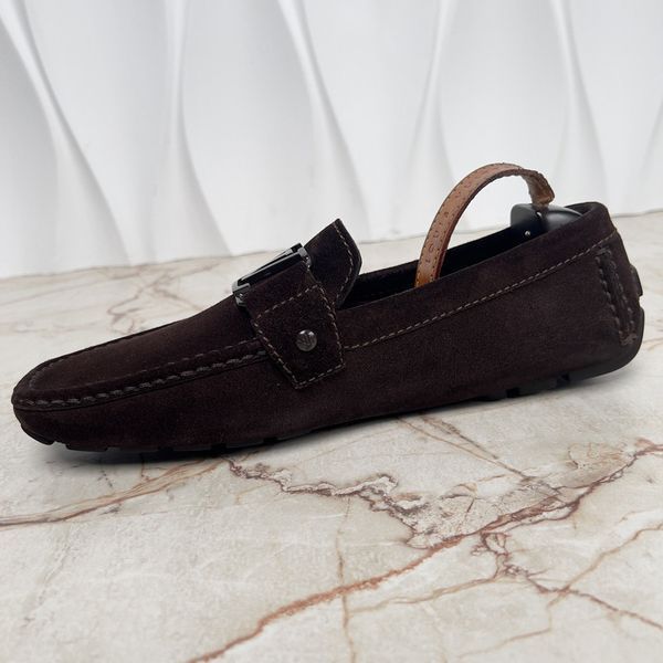 Monte Carlo Moccasins Brown Suede