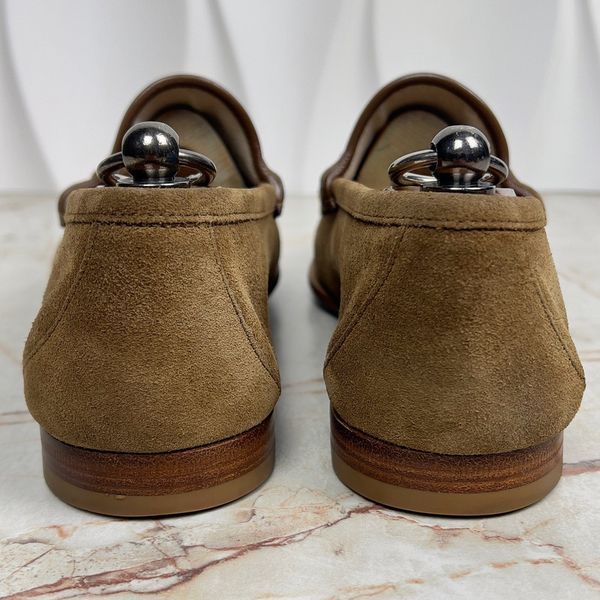 1953 Horsebit Penny Loafers Brown Suede