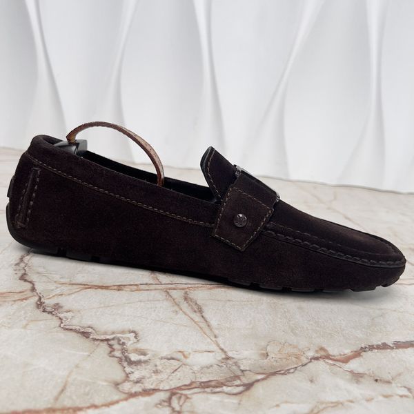 Monte Carlo Moccasins Brown Suede