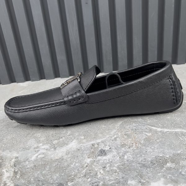 Monte Carlo LV Moccasins Gray Taiga Leather