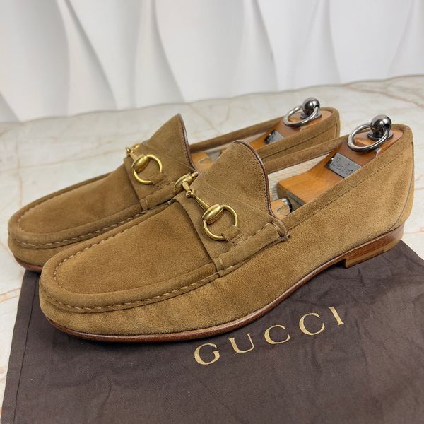 1953 Horsebit Penny Loafers Brown Suede
