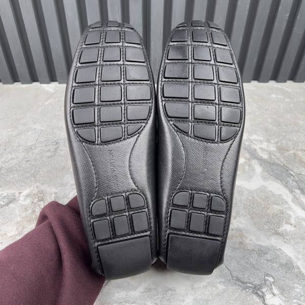 Monte Carlo LV Moccasins Gray Taiga Leather