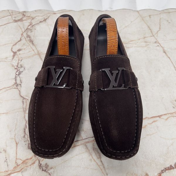 Monte Carlo Moccasins Brown Suede