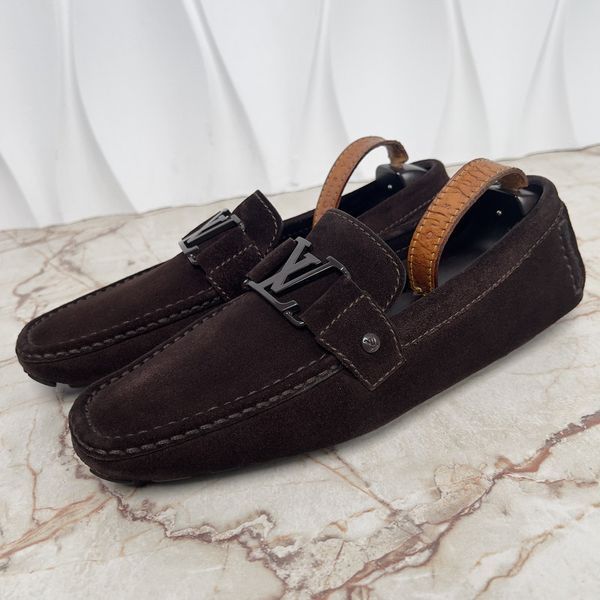 Monte Carlo Moccasins Brown Suede