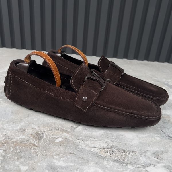 Monte Carlo Moccasins Brown Suede