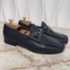 Gucci 1955 Horsebit лофери сині наві замшеві 3576 фото 4