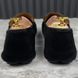 Marmont Double GG Driving Moccasin Black Suede