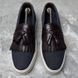 Slipon Tasseled Blue Denim