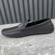 Monte Carlo LV Moccasins Gray Taiga Leather