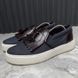 Slipon Tasseled Blue Denim
