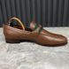 Ha Ha Ha Interlocking G Loafers Brown Leather