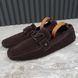 Monte Carlo Moccasins Brown Suede