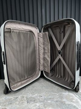 Cosmoline Disney Limited Edition Mickey Mouse Luggage Trolley 4-wheels Curv Spinner 55/21