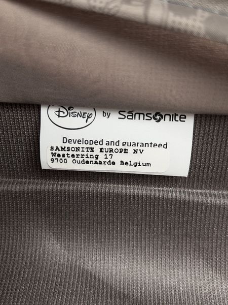 Cosmoline Disney Limited Edition Mickey Mouse Luggage Trolley 4-wheels Curv Spinner 55/21
