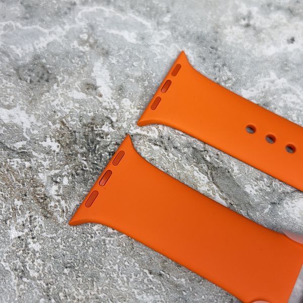 Apple Watch Hermes Sport Orange Silicone 41 mm