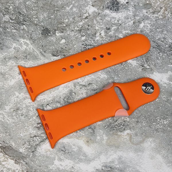 Apple Watch Hermes Sport Orange Silicone 41 mm