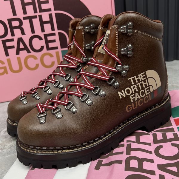 The North Face Ankle Boots Hiking Brown Leather
