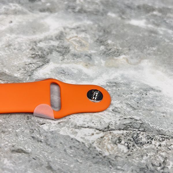 Apple Watch Hermes Sport Orange Silicone 41 mm