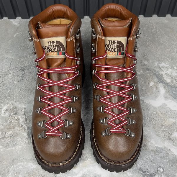 The North Face Ankle Boots Hiking Brown Leather