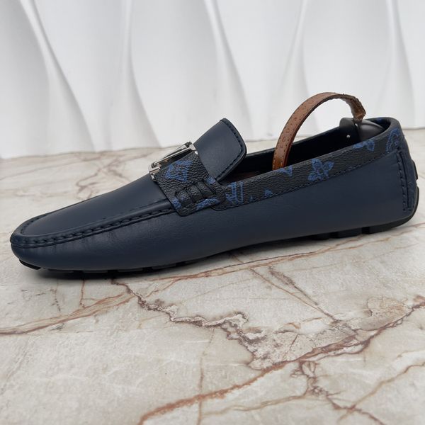 Monte Carlo Moccasin Monogram Blue