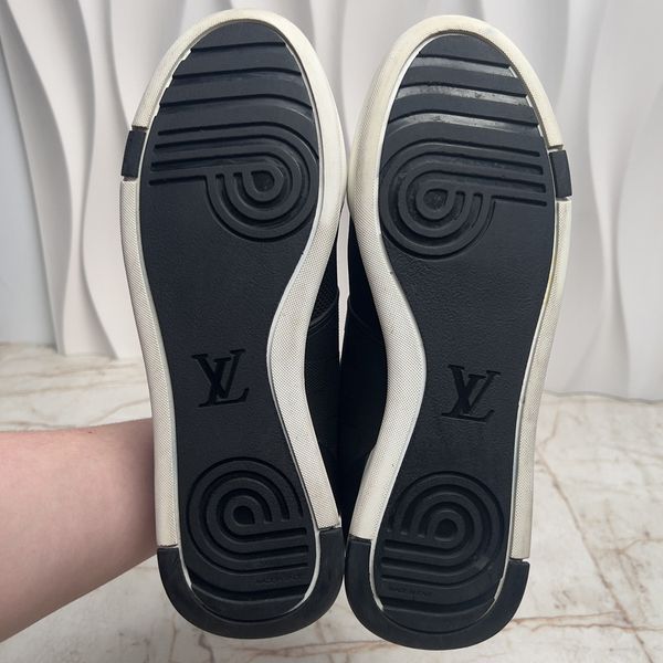 Fastlane Sneaker Black Damier Mesh