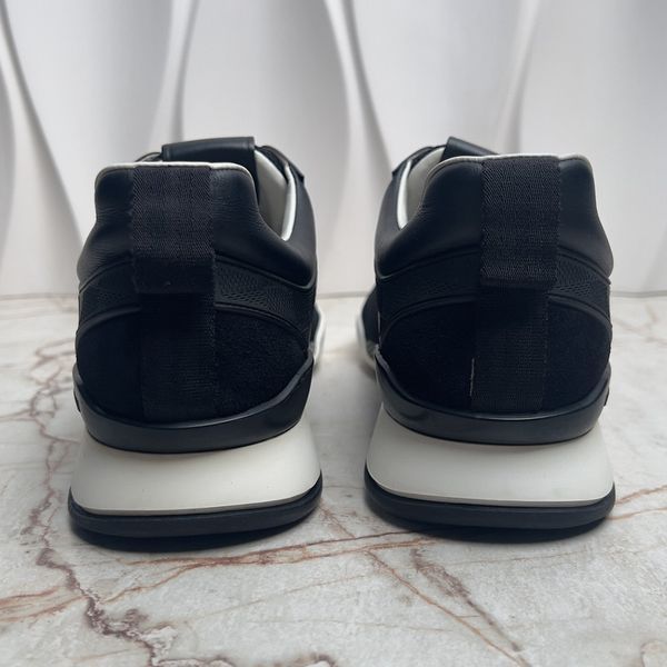 Fastlane Sneaker Black Damier Mesh