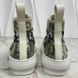 Dior B 23 Oblique кросівки високі білі 2668 фото 3