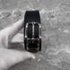 Uniform Belt Bag Black Matelasse Lambskin Caviar