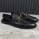 Jordaan Horsebit Mule Black Leather