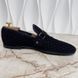 Lexington Loafer Perforated Blue Suede