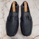 Monte Carlo Moccasins Black Leather