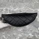 Uniform Belt Bag Black Matelasse Lambskin Caviar