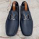 Monte Carlo Moccasin Monogram Blue