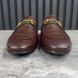 Jordaan Horsebit Web Loafers Brown Leather