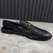 Jordaan Horsebit Mule Black Leather