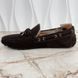 Louis Vuitton Arizona Moccasins Brown Fur Suede