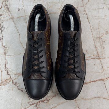 Match Up Sneakers Monogram Black Leather