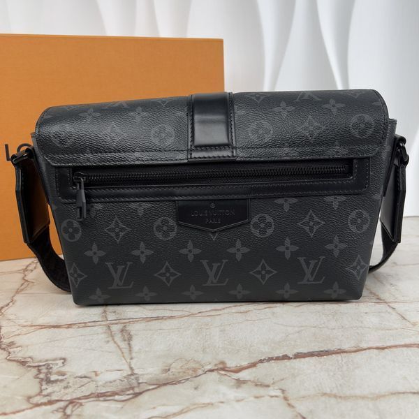 Louis Vuitton S-Cape Messenger Bag Monogram Eclipse Canvas