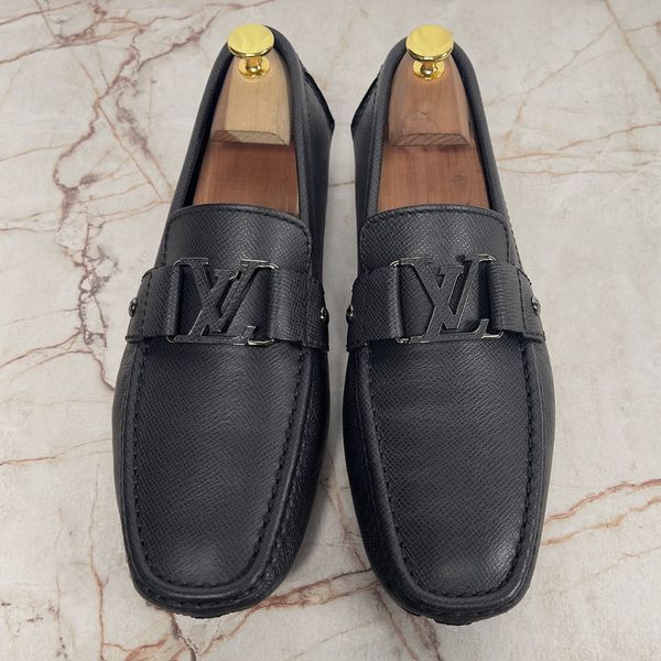 Monte Carlo Moccasin Dark Gray Taiga Leather