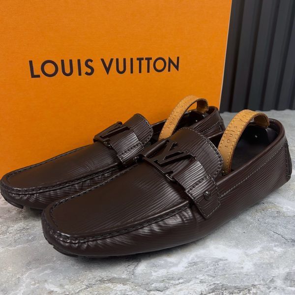 Monte Carlo Moccasin Epi Brown Leather