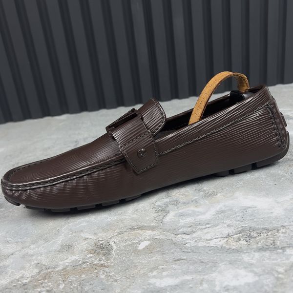 Monte Carlo Moccasin Epi Brown Leather