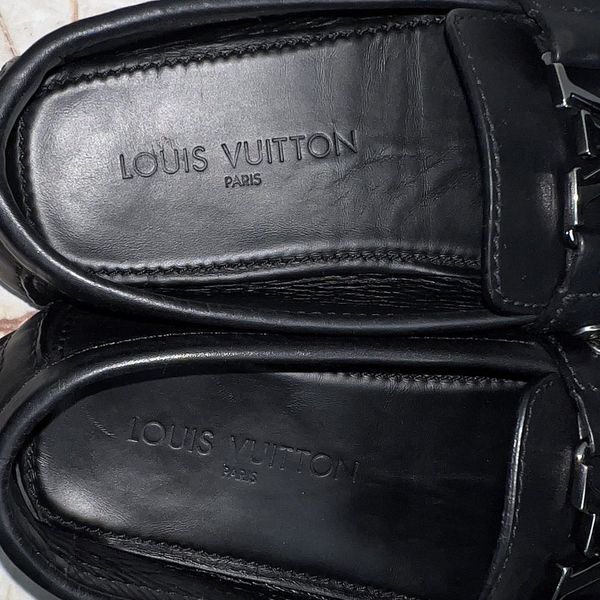Monte Carlo Driving Moccasin Black Leather